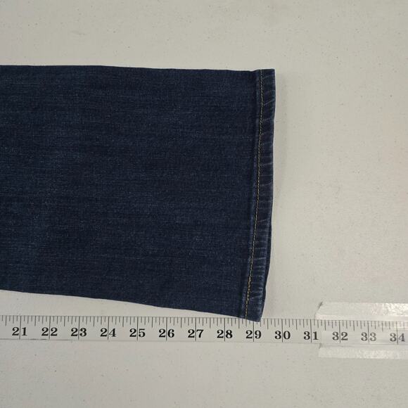 Levi's 515 boocut jeans blue denim size 10 womens 30x32 5391 - Picture 7 of 13